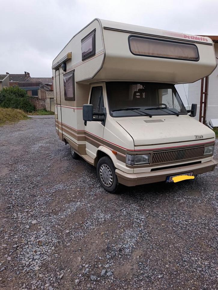 Mobilhome fiat talento 1.9D, Caravanes & Camping, Camping-cars, Particulier, jusqu'à 3, Fiat, Fiat, Diesel, Boîte manuelle, Toilette à cassette