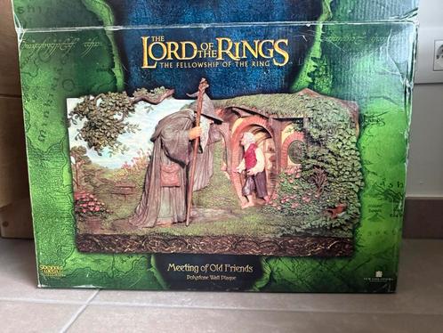 Sideshow Weta Meeting of old friends lord of the rings, Verzamelen, Lord of the Rings, Zo goed als nieuw, Ophalen