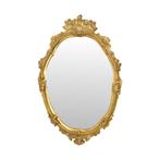 Franse Klassieke Gouden Spiegel Barok Stijl Acanthus 76cm, Enlèvement ou Envoi, Moins de 100 cm, Utilisé, Nvt