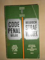 Code pénal belge / Belgisch strafwetboek, Gelezen, Juridisch en Recht, Ophalen of Verzenden, De Belgische wetgever