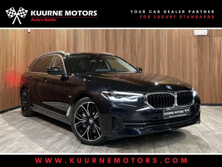 BMW 530e Touring Alu19"/SportZet/Leder/Cam *3j garantie*, Auto's, BMW, Te koop, 5 Reeks, ABS, Achteruitrijcamera, Airbags, Airconditioning