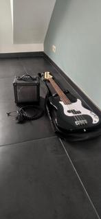 fazley basgitaar + versterker + kabels + draagtas, Muziek en Instrumenten, Snaarinstrumenten | Gitaren | Bas, Ophalen, Zo goed als nieuw