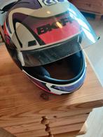 Motorhelm diverse paarse kleuren, maat L, Enlèvement