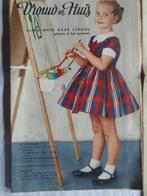 Vrouw en Huis, vintage weekblad met naaipatroon, 1960 tot 1980, Tijdschrift, Ophalen