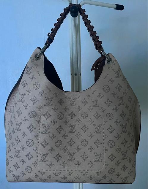 Carmel leather handbag, Handtassen en Accessoires, Tassen | Damestassen, Zo goed als nieuw, Handtas, Beige, Ophalen of Verzenden