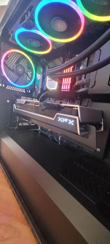 Rx 7900 xtx + Ryzen 7 5800X3D-gaming-pc beschikbaar voor biedingen