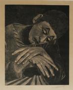 Bezinnende Clown (48 x 62 cm), Antiek en Kunst, Ophalen of Verzenden