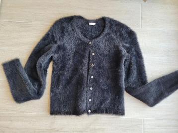 NIEUW Zwarte gilet - Next - maat 164-170 beschikbaar voor biedingen