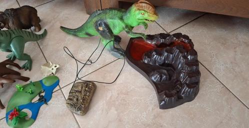 Groot lot dinosaurusfiguren T rex Playmobil 7141, Kinderen en Baby's, Speelgoed | Actiefiguren, Gebruikt, Ophalen of Verzenden