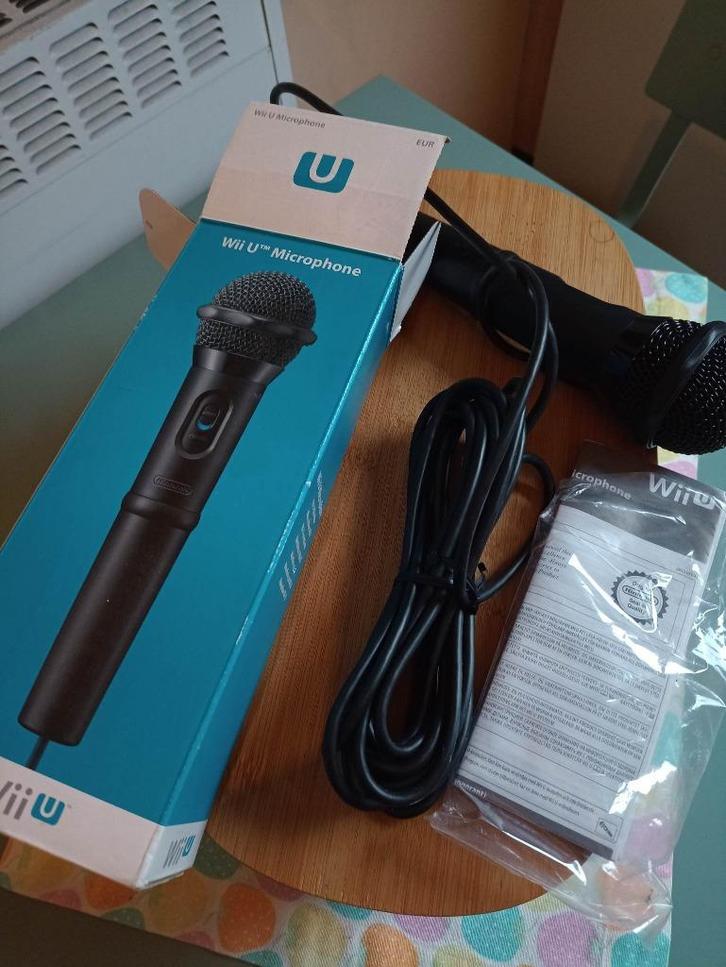 Wii U microfoon, Games en Spelcomputers, Spelcomputers | Nintendo Consoles | Accessoires, Nieuw, Wii, Microfoon, Verzenden
