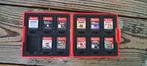 Mario gamecard holder inclusief 11 switch games, Overige genres, 1 speler, Ophalen of Verzenden, Zo goed als nieuw