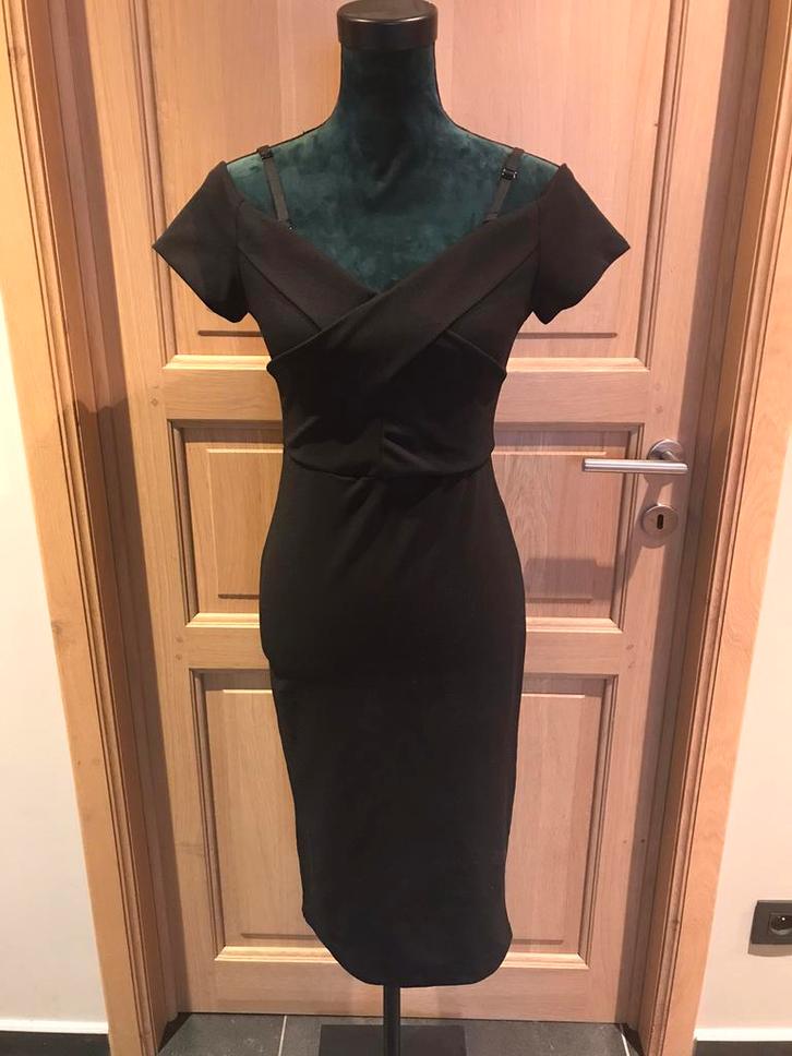 Jurk maat S, Kleding | Dames, Jurken, Gedragen, Maat 36 (S), Zwart, Ophalen of Verzenden