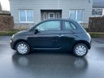 Fiat 500 1.2ess 2013 100mkm contrôle technique ok, Autos, Fiat, Noir, Achat, Ordinateur de bord, Noir