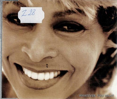 CD, Maxi-Single   /   Tina Turner – Whatever You Want, CD & DVD, CD | Autres CD, Enlèvement ou Envoi
