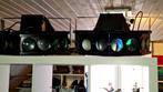 Discolampen Aztek Pluto, Muziek en Instrumenten, Licht en Laser, Kleur, Gebruikt, Licht, Ophalen