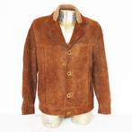 Zeer Mooie Suede/Leren Vintage Dames Jas (M) € 65,-, Maat 38/40 (M), Bruin, Verzenden, Zo goed als nieuw