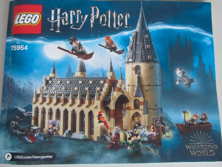 LEGO HARRY POTTER 75954 "HOGWARTS GREAT HALL", Kinderen en Baby's, Speelgoed | Duplo en Lego, Gebruikt, Lego, Complete set, Ophalen of Verzenden