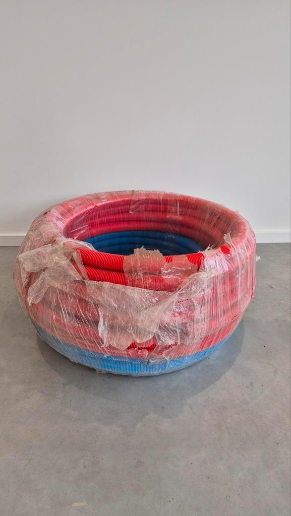 Henco Alpex Buis 26x3 mm – 2 Rollen (Rood + Blauw) – 25m, Doe-het-zelf en Bouw, Buizen en Afvoer, Ophalen