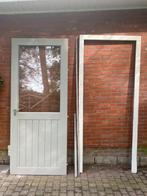 Buitendeur meranti hout, Porte extérieure, 200 à 215 cm, Verre, Enlèvement