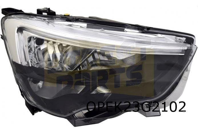 Opel Combo E Koplamp Rechts (halogeen/LED dagrijlicht) Origi, Auto-onderdelen, Verlichting, Opel, Nieuw, Verzenden