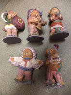 5 indianen beeldjes, Verzamelen, Ophalen of Verzenden