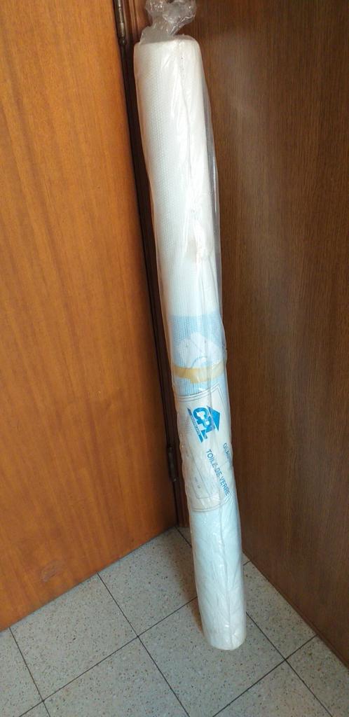 1 rouleau toile de verre, Bricolage & Construction, Bâches & Films, Comme neuf, Toile, Enlèvement