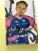 wielerkaart 2001 team lampre   franck vandenbroucke signe, Verzenden, Zo goed als nieuw