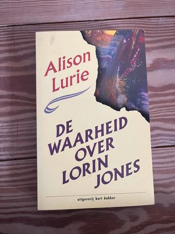 A. Lurie, De waarheid over Lorin Jones beschikbaar voor biedingen