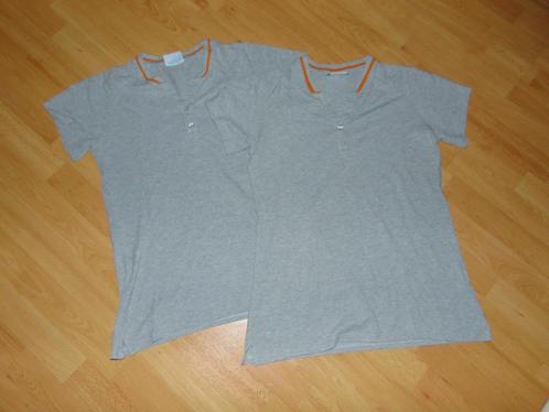 Polo's zonder kraag in goede staat, Kleding | Heren, Polo's, Gedragen, Maat 46 (S) of kleiner, Grijs, Ophalen of Verzenden