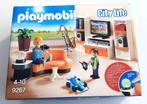 Playmobil city life 9267 woonkamer salon, Kinderen en Baby's, Speelgoed | Playmobil, Nieuw, Complete set, Ophalen of Verzenden