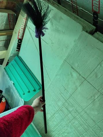 plastic bezemsteel heks halloween nieuw  beschikbaar voor biedingen