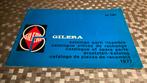 Originele onderdelenlijst voor Gilera 50 CBA (1977), Gebruikt, Ophalen of Verzenden