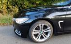 BMW 420i gran coupé dealer onderhouden,, Auto's, Achterwielaandrijving, Leder en Stof, Zwart, Handgeschakeld