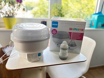 MAM Express elektrisch verwarmde sterilisator babyflessen beschikbaar voor biedingen