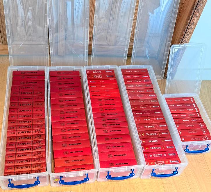 Collection du Guide Michelin France de 1950 à 2025, Livres, Livres Autre, Comme neuf, Enlèvement ou Envoi