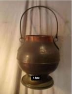 Leuke Antieke Koperen Ketel - 28H en 23D, Antiek en Kunst, Ophalen of Verzenden, Koper