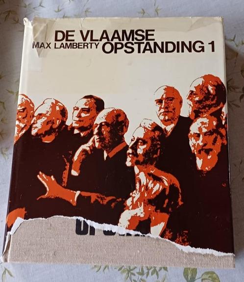 De Vlaamse Opstanding delen 1 & 2 Max Lamberty, Livres, Histoire nationale, Utilisé, Enlèvement ou Envoi