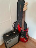 Squier Affinity Strat HSS-pakket Candy Red Guitar, Solid body, Enlèvement ou Envoi, Fender, Avec ampli