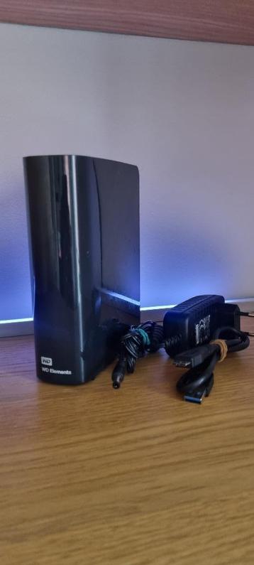 3.5inch Externe Disk - WD Elements - 2 Tb- Lader+kabel beschikbaar voor biedingen