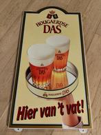 Hougaerdse Das bier 1998 reclamebord, Verzamelen, Ophalen, Gebruikt, Reclamebord