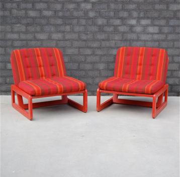 Toffe vintage zetels 70ies beschikbaar voor biedingen