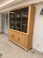 Grote mooie vitrinekast met verlichting, Enlèvement, Comme neuf