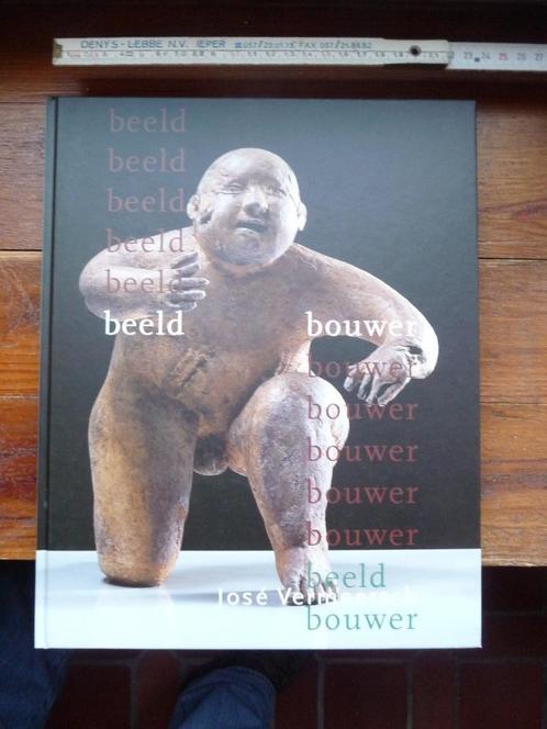 JOSE VERMEERSCH - KUNSTBOEK: "BEELDBOUWER", Boeken, Kunst en Cultuur | Beeldend, Zo goed als nieuw, Beeldhouwkunst, Ophalen of Verzenden