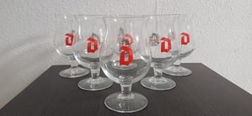 Duvel glas glazen  beschikbaar voor biedingen