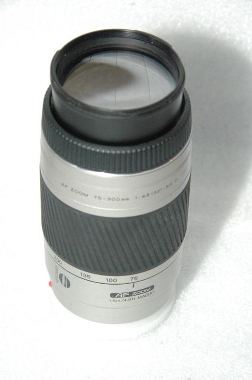 Minolta af 75-300 mm 4.5-5.6D voor alle Sony alpha (A), Audio, Tv en Foto, Fotocamera's Analoog, Gebruikt, Spiegelreflex, Minolta