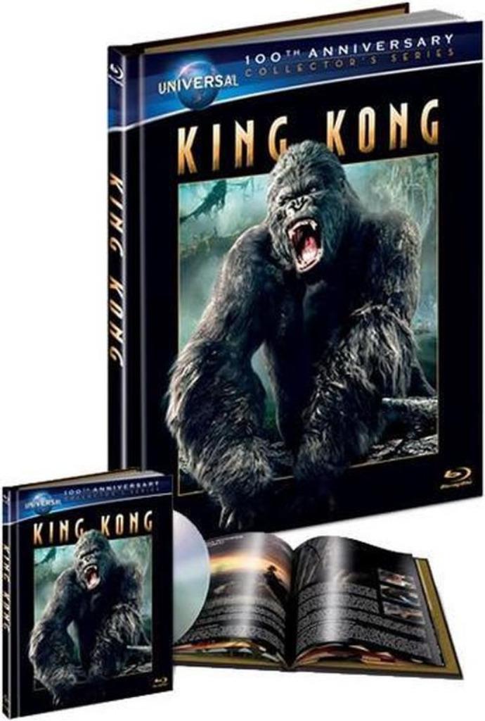 blu ray king kong 2005 digibook neuf sous scelle, Cd's en Dvd's, Blu-ray, Nieuw in verpakking, Avontuur, Boxset, Ophalen of Verzenden