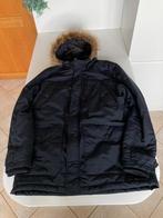 Heren Parka met capuchon van kunstbont, Enlèvement ou Envoi, Angelo Litrico, Bleu, Taille 52/54 (L)