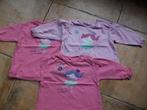 Set roze longsleeves met prinsesopschrift, maat 62, Ophalen of Verzenden, Gebruikt