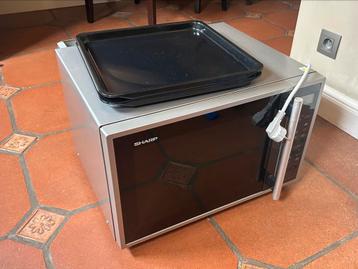Sharp R961 combi oven, Elektronische apparatuur, Microgolfovens, Ophalen, Gebruikt, Microgolfoven, Oven