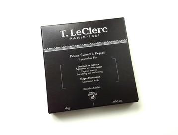 Palette de 10 fards à paupières T. LeClerc rose des sables, Neuf, Maquillage, Enlèvement ou Envoi, Rose